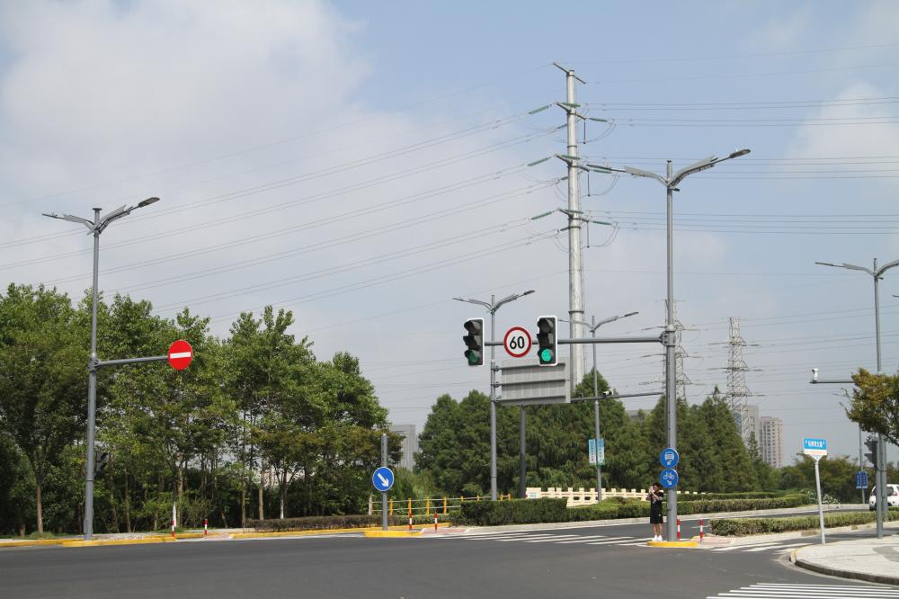 上海金山區(qū),杭州灣大道,合桿整治,工程解析,海鷗造型,綜合桿,5G智慧基站,落地實踐